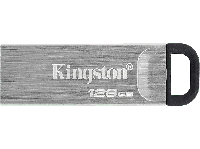 KingsTON USB Stick DataTraveler Kyson 128GB, USB-A 3.0, Silber (DTKN/128GB)