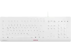 Cherry Stream Protect Tastatur mit Schutzmembran, USB-A, qwertz, Grau
