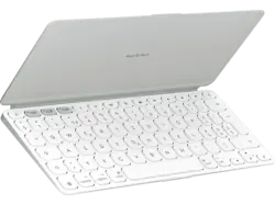 LOGITECH LOGITECH Keys-To-Go 2 für iPad, Kabellose schlanke und mobile Tastatur, Bluetooth, DEU (Qwertz), Hellgrau; kabellose Tastatur