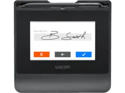 WACOM Unterschriften-Pad STU-540, 5 Zoll, WVGA, 2540lpi, 1024 Druckstufen, USB, Schwarz; Unterschriftenpad