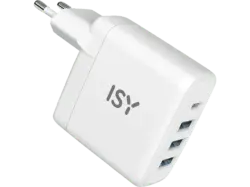 ISY Schnellladegerät IAC-5045, USB-C Power Delivery, Weiß
