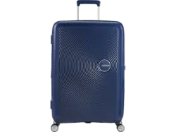 American Tourister SoundBox 67cm Midnight Navy Hartschalen Trolley
