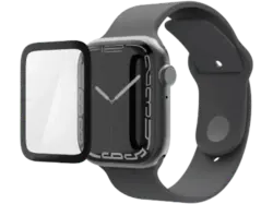 Hama Displayschutz "Super Hybrid" für Apple Watch 4 / 5 6 SE 1. 2. Gen, 44mm Displayschutzglas,