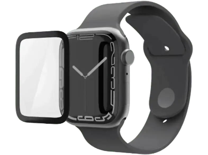 Hama Displayschutz "Super Hybrid" für Apple Watch 4 / 5 6 SE 1. 2. Gen, 44mm Displayschutzglas,