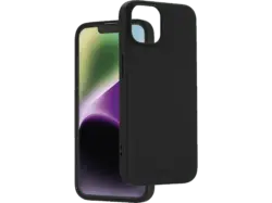 Hama Fantastic Feel Backcover, für Apple iPhone 14, Schwarz; Schutzhülle