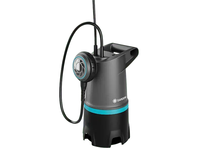 Gardena 9017-47 Schmutzwasser-Tauchpumpe 20000 basic, 20.000 l/h, mit Schwimmschalter; Schmutzwasser Tauchpumpe