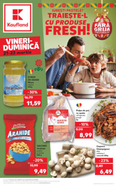 Previzualizarea de cataloage: Kaufland Târgovişte valabil de la 21.03.2025