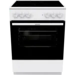 ЗОРА Готварска печка (ток) Gorenje GEC6A41WC , Керамични , Бял