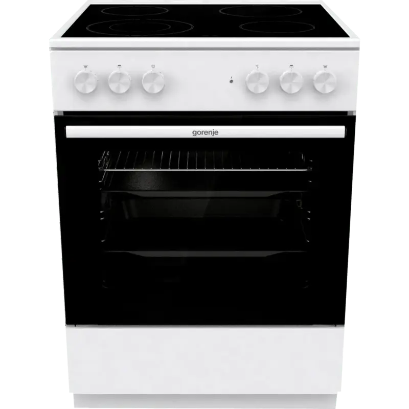 Готварска печка (ток) Gorenje GEC6A41WC , Керамични , Бял