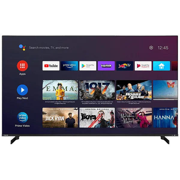 Телевизор Toshiba 55QA5D63DG ANDROID SMART , 139 см, 3840x2160 UHD-4K , 55 inch, Android , QLED