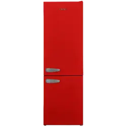 Хладилник с фризер Finlux FXCA 31310 REE RETRO , 268 l, E , Статична , Червен