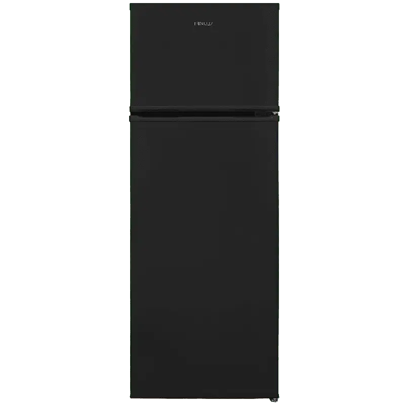 Хладилник с горна камера Finlux FXRA 260BE , 213 l, E , Статична , Черен