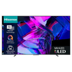 Телевизор Hisense 100U7KQ SMART TV Mini LED , 100 inch, 253 см, 3840x2160 UHD-4K , QLED