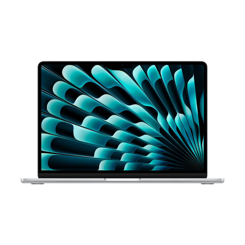 Лаптоп Apple MacBook Air 13.6" M3 256GB Silver mc8h4 , 13.60 , 16 , 256GB SSD , Apple 8 Core GPU , Apple M3 Octa Core , Mac OS