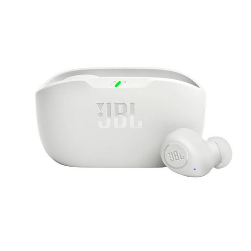 Слушалки JBL Vibe Buds 2 White JBLVBUDS2WHT , Bluetooth , IN-EAR (ТАПИ)