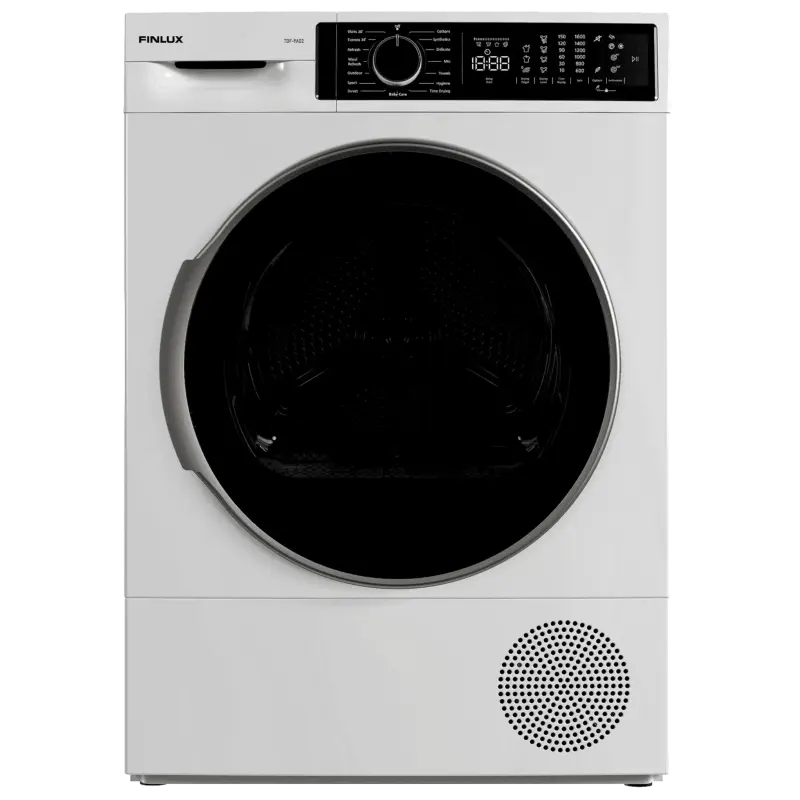 Сушилня Finlux TDF-9AD3 , 9 kg, E , E , Бял
