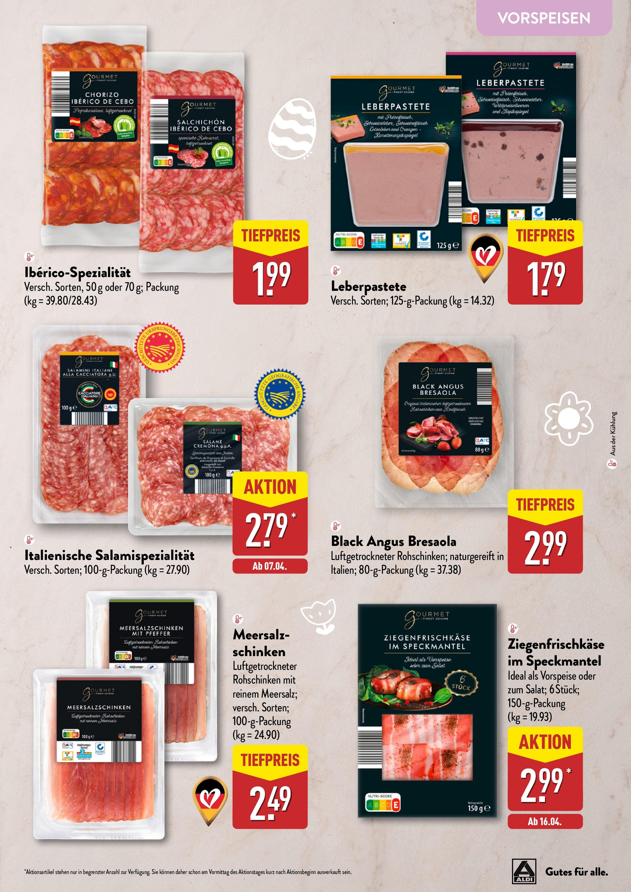 Aldi - ALDI Nord: Gourmet (ab 16.03.2025) » Angebote Online | Seite: 5