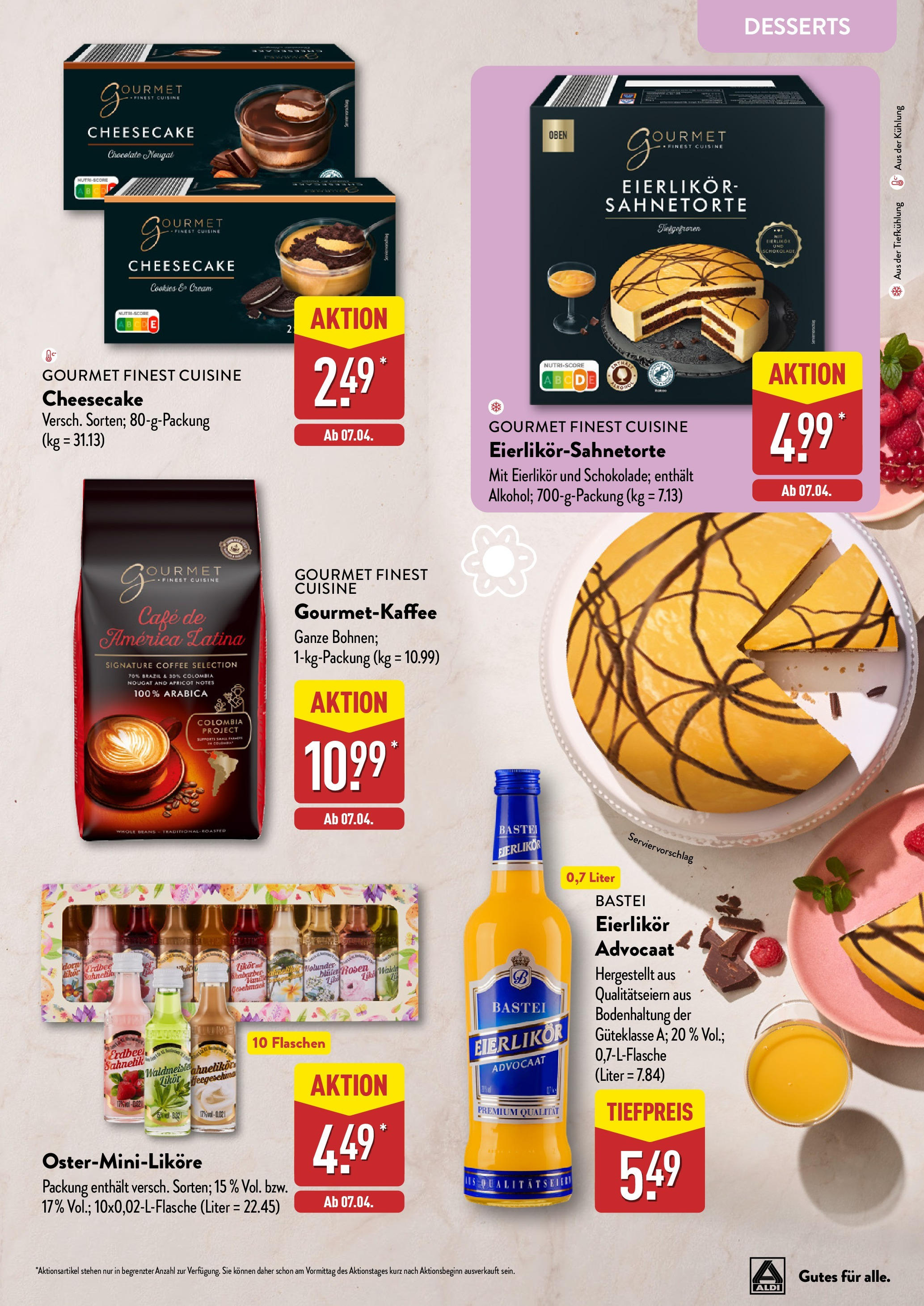 Aldi - ALDI Nord: Gourmet (ab 16.03.2025) » Angebote Online | Seite: 17