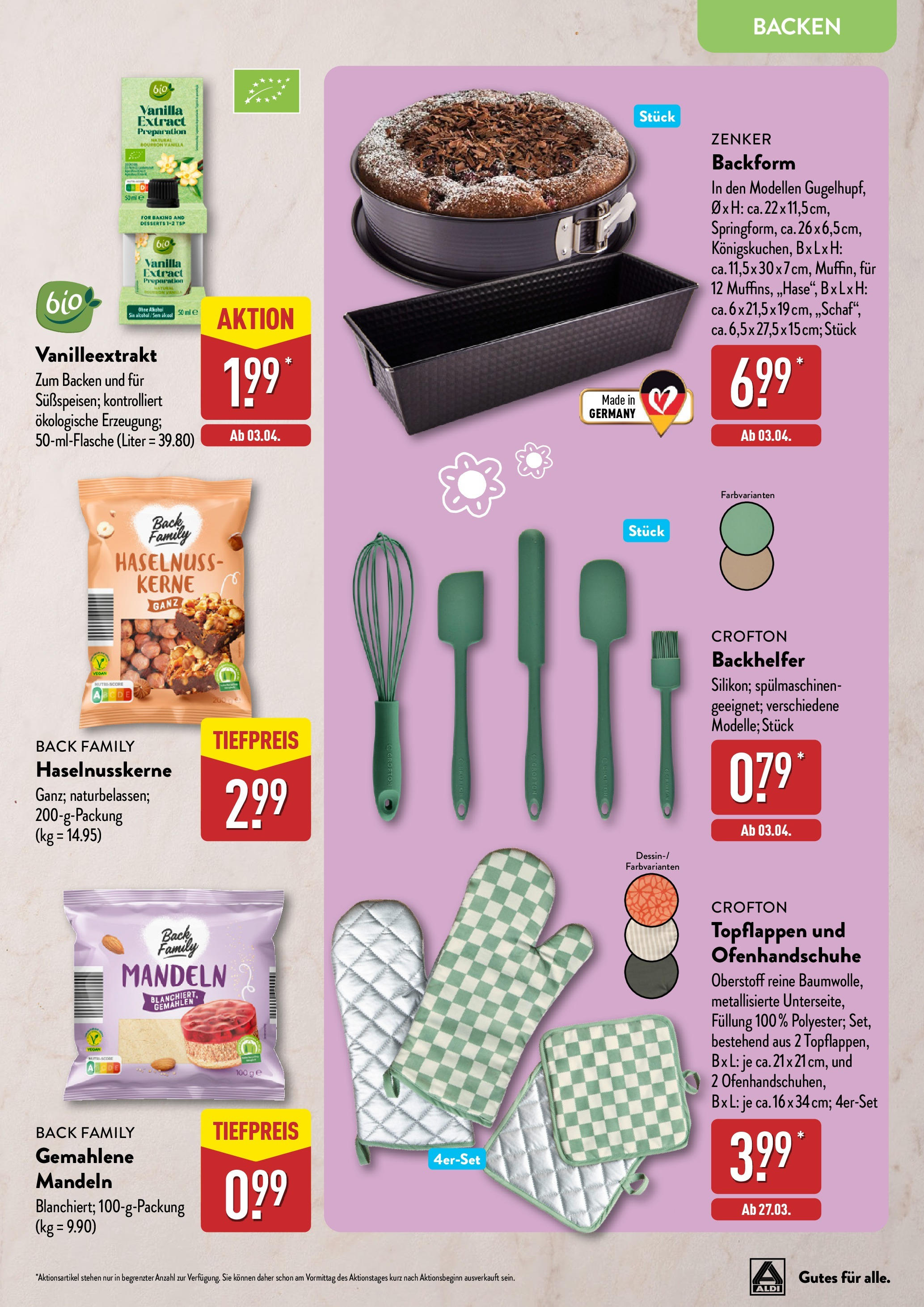 Aldi - ALDI Nord: Gourmet (ab 16.03.2025) » Angebote Online | Seite: 21