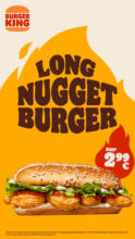 Burger King Burger King: Long Nugget Burger - bis 23.03.2025