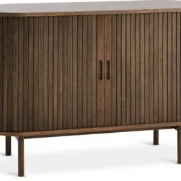 JYSK Bufet LYNGVIG 120cm 2 uși tambur stejar închis