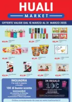 Huali Market 10€ di buono sconto - al 31.03.2025