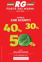 RG Supermarket Cavolo, che sconti! - al 28.03.2025