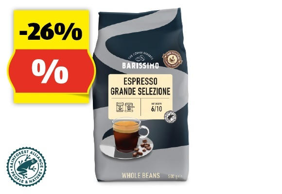 BARISSIMO Espresso Grande Selezione, 500 g