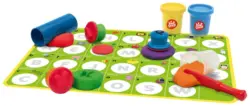 Kidland Комплект моделин с печати букви