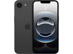 Apple iPhone 16e 128 GB, Black, Dual SIM