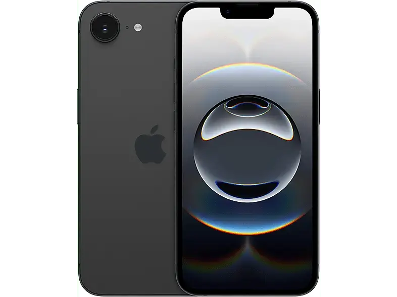 Apple iPhone 16e 128 GB, Black, Dual SIM