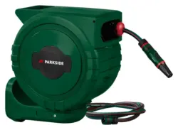 PARKSIDE® Стенен барабан за маркуч 25 м