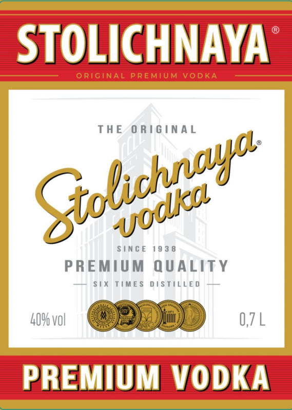 Stolichnaya Водка