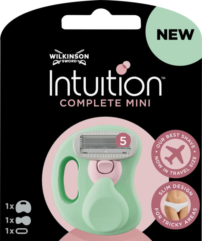 WILKINSON SWORD Rasierer, Intuition Complete Mini