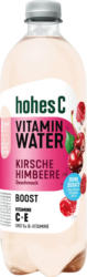 hohes C Erfrischungsgetränk, Vitamin Water Boost, Kirsche-Himbeere