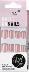 trend !t up Künstliche Nägel On the Go Nails Glazed Look