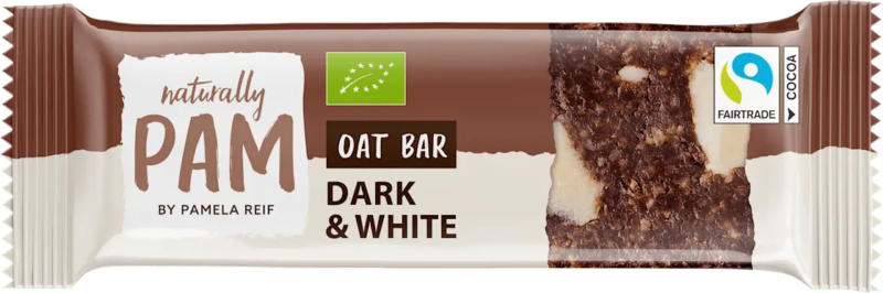 Naturally PAM Haferriegel, Oat Bar Dark & White