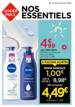 Leader Price Nos essentiels - au 30.03.2025