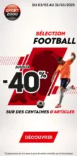 Sport 2000 Mega promo - au 31.03.2025