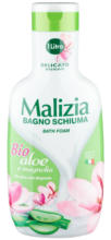 Kaufland хипермаркет Malizia Душ пяна Bio Aloe & Magnolia - до 04-05-25