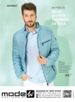 Mode W Karl Wessels GmbH & Co. KG Mode W - Crossfield Herren Jacken - bis 26.03.2025
