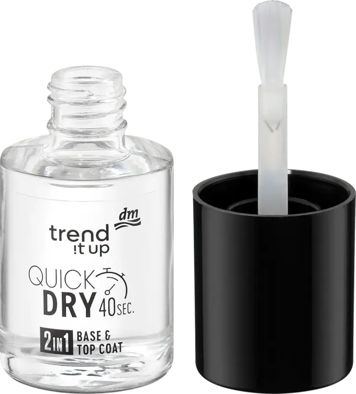 trend !t up Base & Top Coat 2in1 Quick Dry