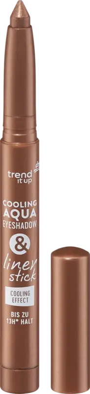 trend !t up Lidschattenstift & Liner Cooling Aqua 040 Golden Brown