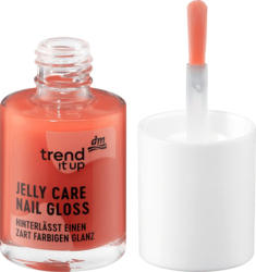 trend !t up Nagelpflege Jelly Care Gloss 020 Peachy Rosé