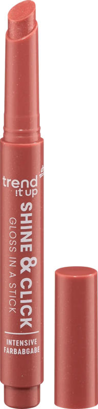 trend !t up Lippenstift Shine & Click 050 Sparkly Rose Quartz