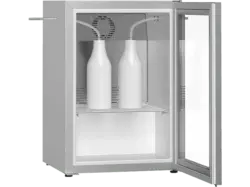 Liebherr FKv 503 Premium-Milchkühler Thekenkühlgerät mit Umluftkühlung, Edelstahl, 42 l