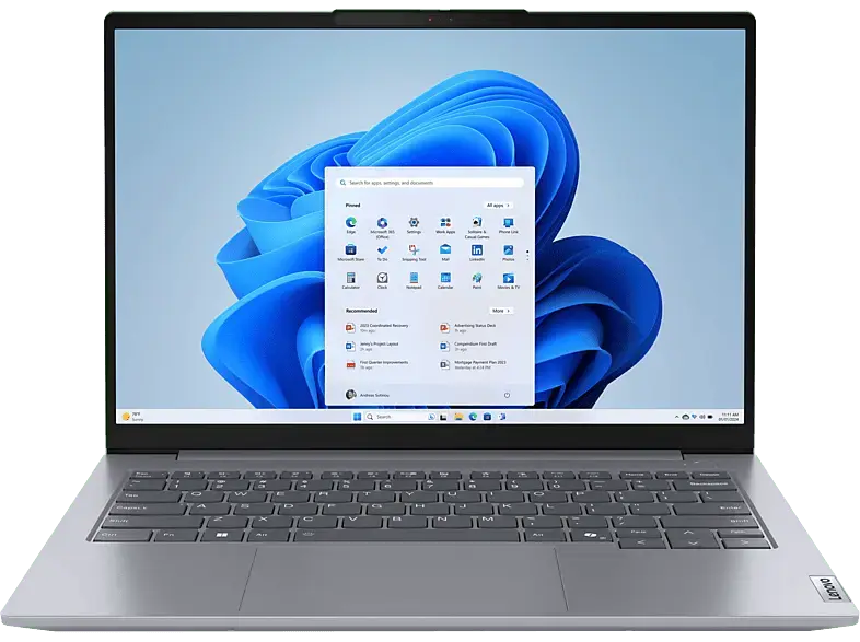 LENOVO ThinkBook 14 G7 IML Notebook Zoll, WUXGA, Intel® Core™ Ultra 7 155H Prozessor (24 MB Cache, bis zu 4.80 GHz), 16 GB RAM, 512 SSD, Windows 11 Pro (64 Bit), Onboard Graphics, Arctic Grey