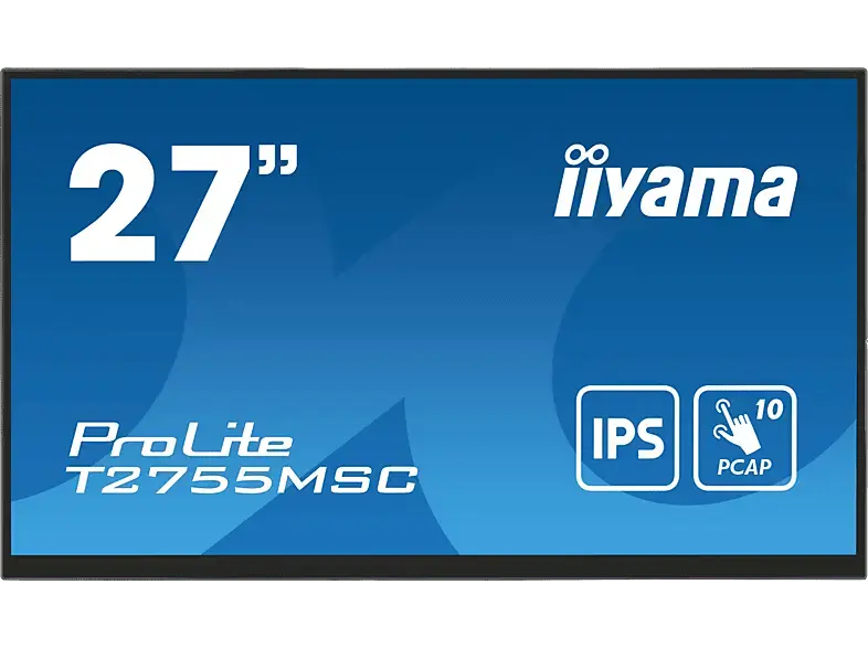 IIYAMA ProLite T2755MSC-B1 27 Zoll Full-HD Monitor (5 ms Reaktionszeit, 60 Hz)