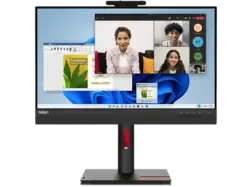 LENOVO ThinkCentre Tiny-In-One 24 Gen 5 23,8 Zoll Monitor for Business, Full-HD, 6 ms Reaktionszeit, 60 Hz, Schwarz
