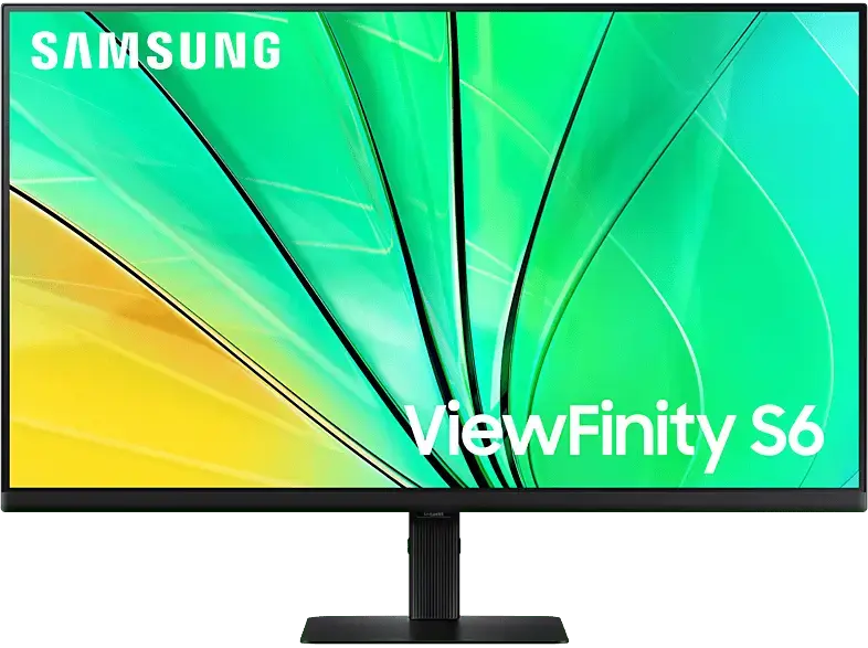 Samsung ViewFinity S6 S60D 32 Zoll Monitor for Business, QHD, 5 ms Reaktionszeit, 350 cd/m², 100 Hz, Schwarz